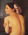 Halbfigur eines Badende Nacktheit Jean Auguste Dominique Ingres